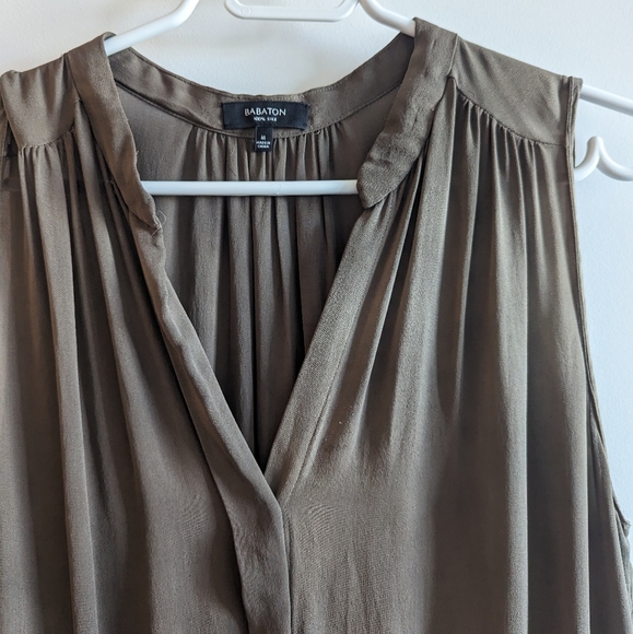 Aritzia Babaton 100% Silk Benedict Dress M - Picture 4 of 5